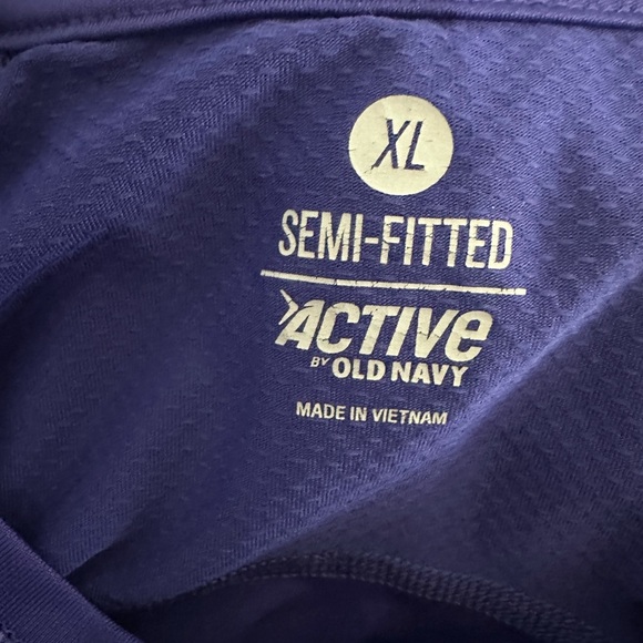 Old Navy Women's Short Sleeve Tee Deep Purple - Picture 2 of 3